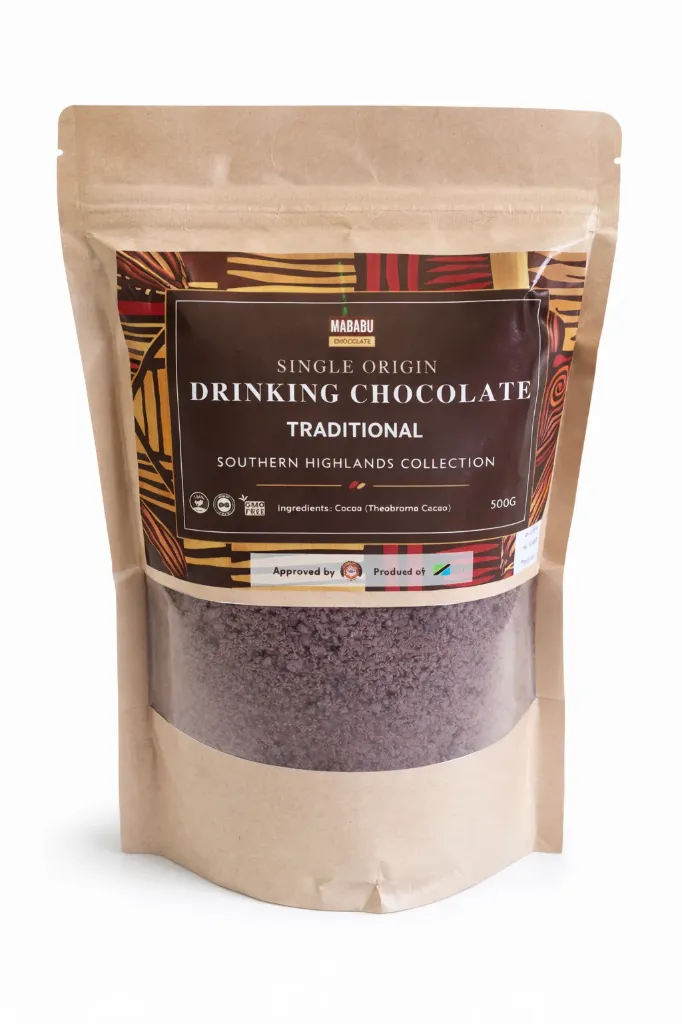 Tanzanian Single Origin Organic Drinking Cacao / Chocolate